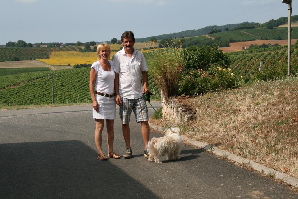 Bed and Breakfast Domaine La Rose Caylus Экстерьер фото